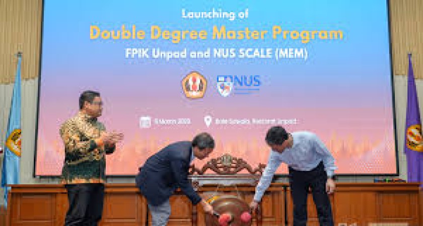 Universitas Padjadjaran dan National University of Singapore (NUS) Luncurkan Gelar Ganda Master Program
